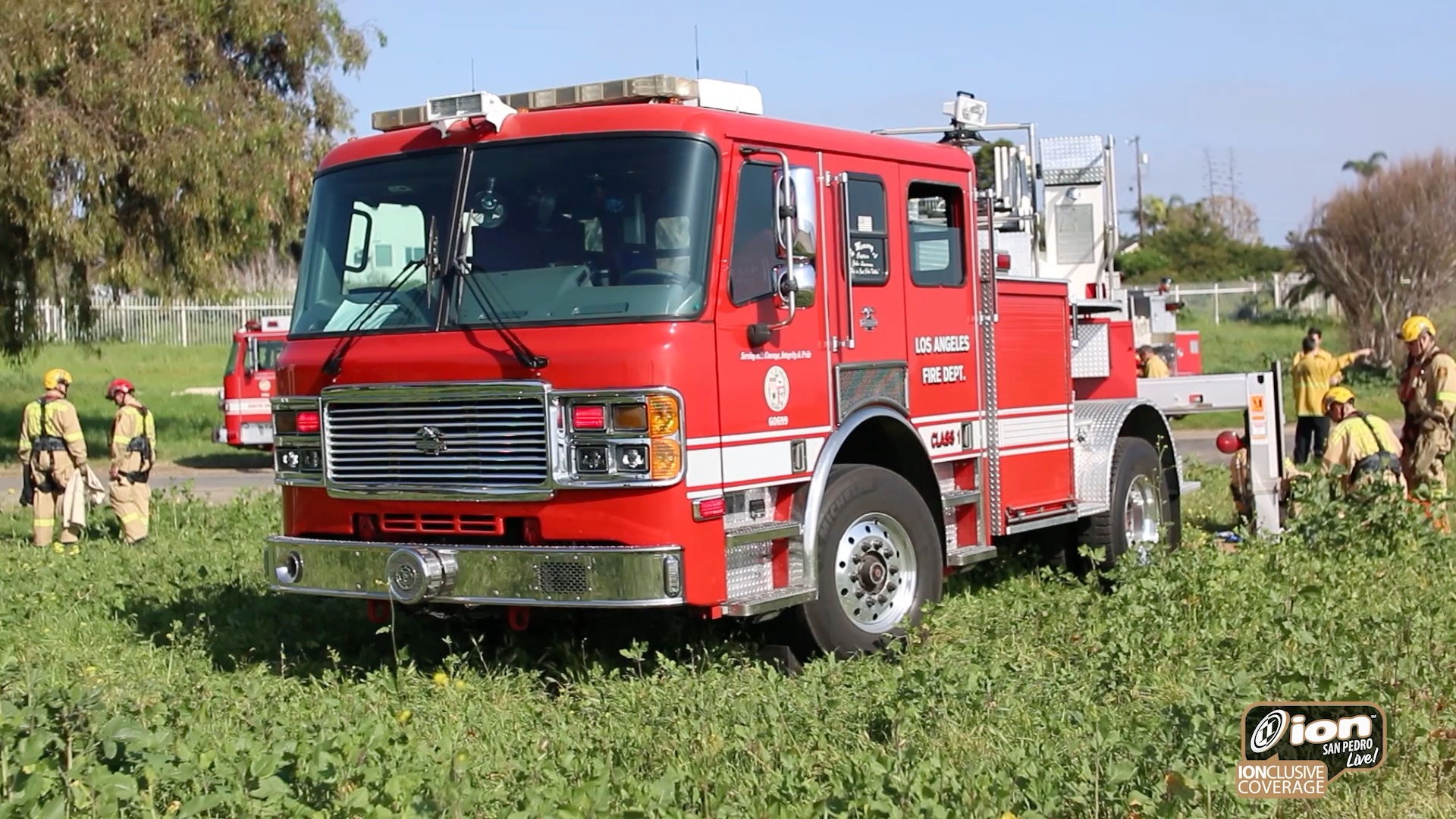Petros Does Pedro on ION's Muy Local  Sunken City Fireman Training